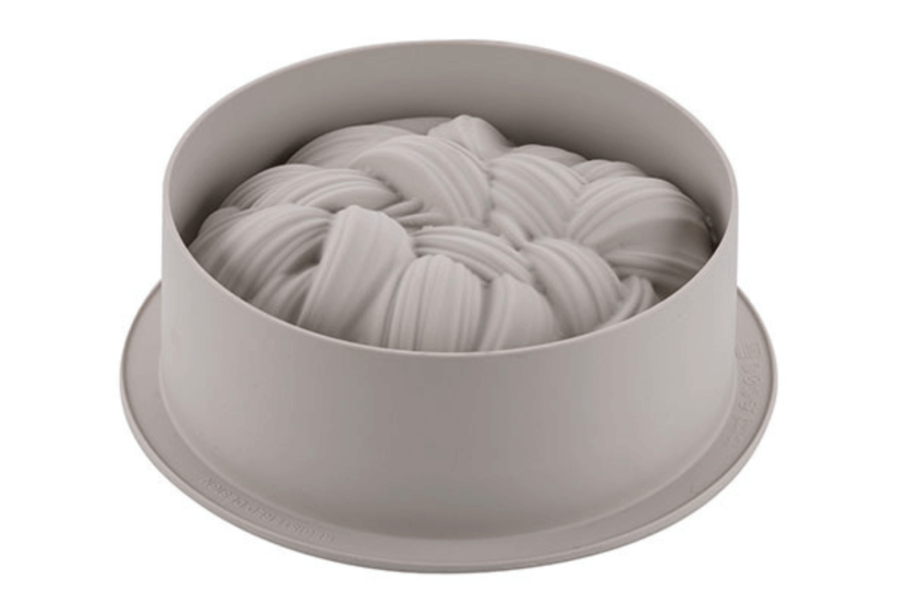 Silikomart Wooly 3D silikonform med stickad effekt