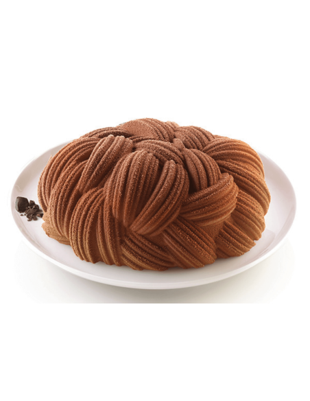 Silikomart Wooly 3D silikoneform med strikket effekt