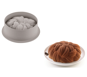 Silikomart Wooly Molde 3D de silicona efecto tricotado