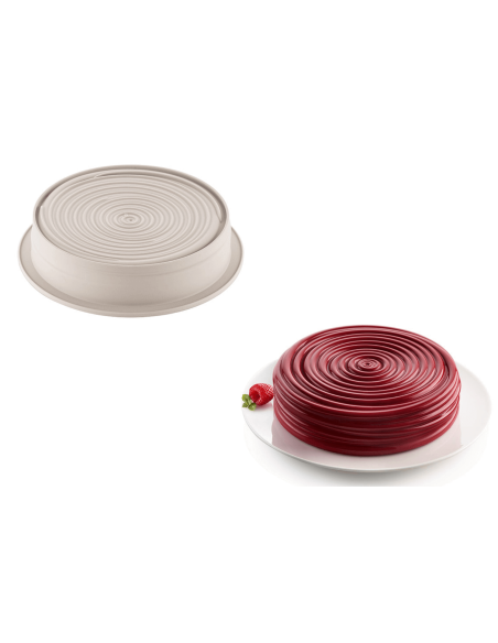 Moule Silikomart Vinile 3D en silicone
