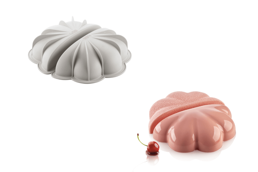 Set 2 Stück Silikomart Nuvola 3D Wolke Silikonform