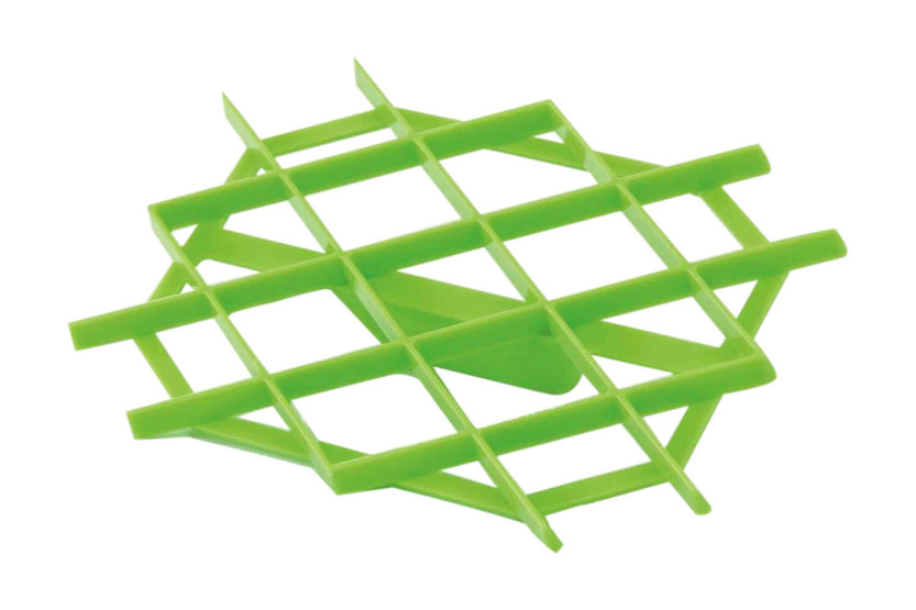 Designmarkør for polymerkake med quiltet effekt