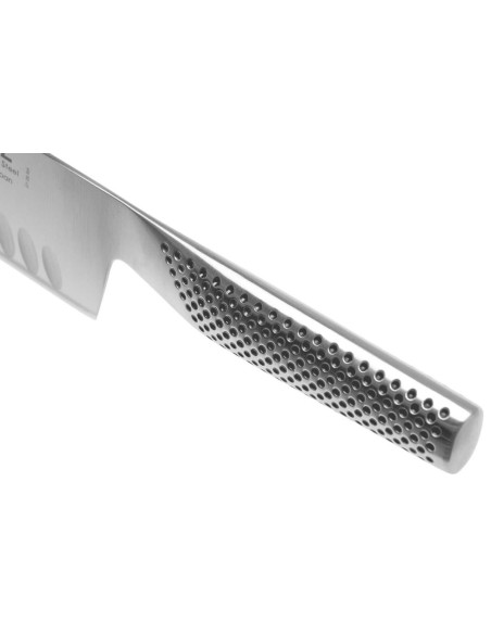 Japanisches Gemüsemesser Global G81 mit 18cm mit Kullen