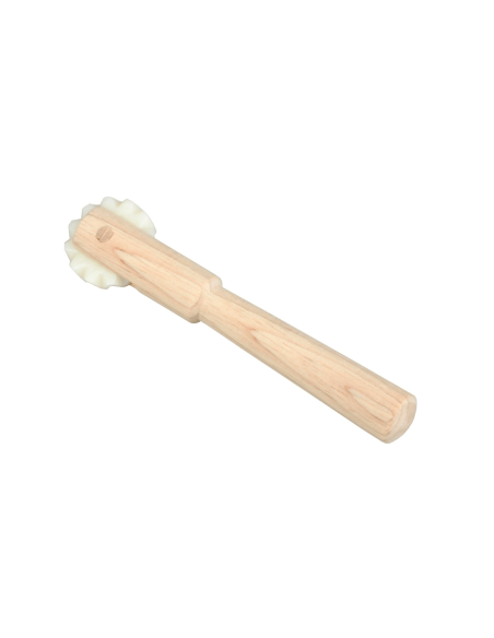 Kinderdeegwiel met beukenhouten handvat 13cm