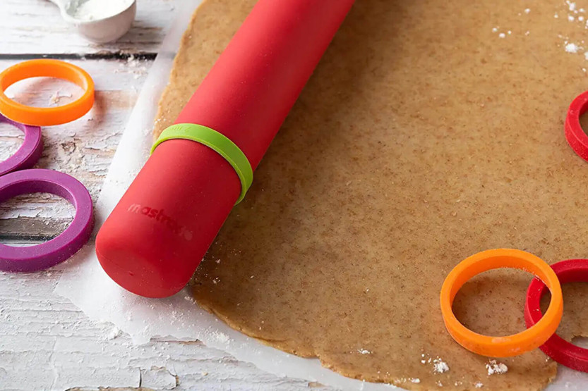 Mastrad adjustable rolling pin 41cm non-stick