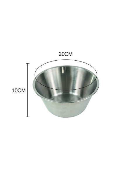 Bassin pâtissière Gobel Durchmesser 20cm aus Edelstahl
