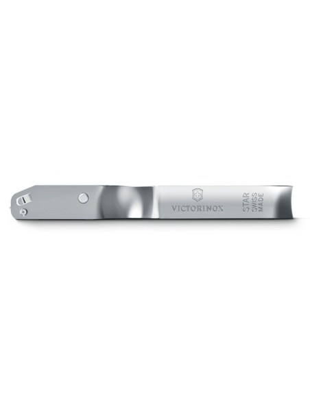 Victorinox STAR ruostumattomasta teräksestä valmistettu kuorimaveitsi kaksiteräinen hammastettu terä