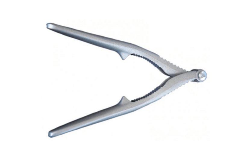 Reversible aluminum shellfish tongs