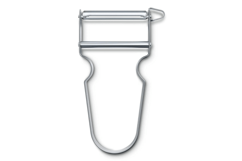 Victorinox STAR Schäler komplett aus Edelstahl mit glatter Klinge