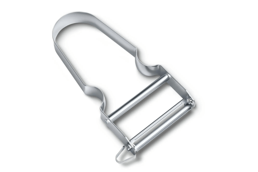 Victorinox STAR Schäler komplett aus Edelstahl mit glatter Klinge
