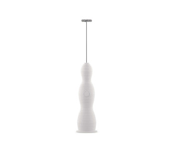 Alessi Pulcina elektrisk melkeskummer designet av Michele De Lucchi