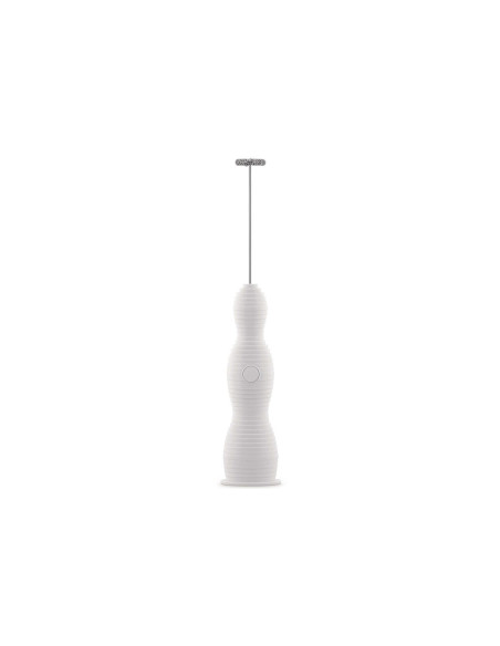 Elektrischer Milchaufschäumer Alessi Pulcina Design von Michele De Lucchi
