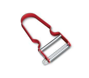 Victorinox Rex Red aluminium peeler with stainless steel blade 2