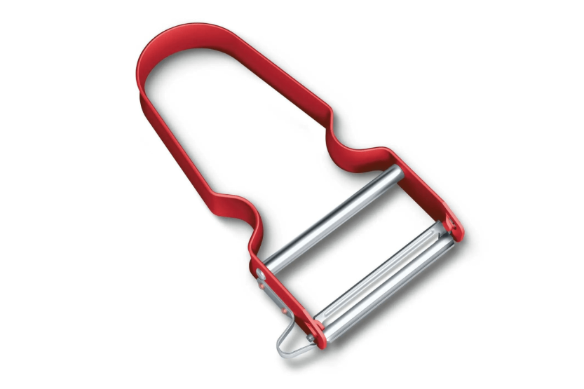Victorinox Rex Red aluminium peeler with stainless steel blade