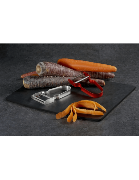Victorinox Rex Red aluminiumskalare med blad av rostfritt stål