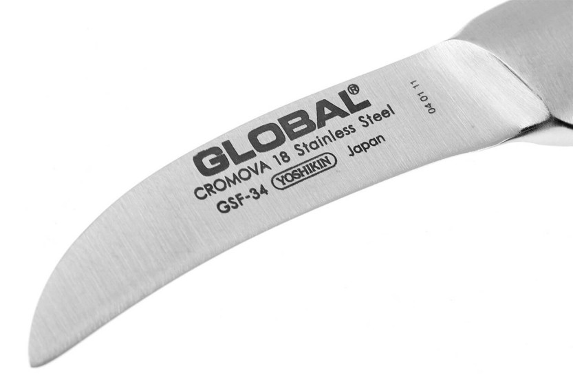 GLOBAL GSF34 Japanilainen linnun nokkaveitsi 6cm terä