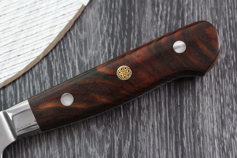 Messerset 2 Küchenmesser Fukito Rosewood Damast 67 Schichten : Universal + Chef