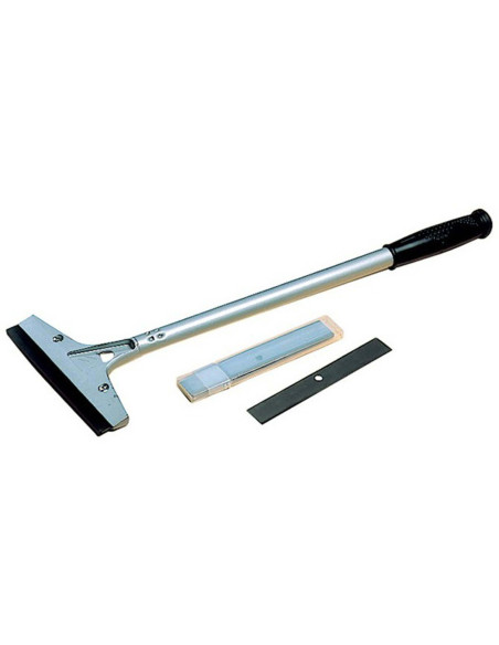 Rascador universal Matfer con mango de 40 cm + 4 cuchillas de acero inoxidable
