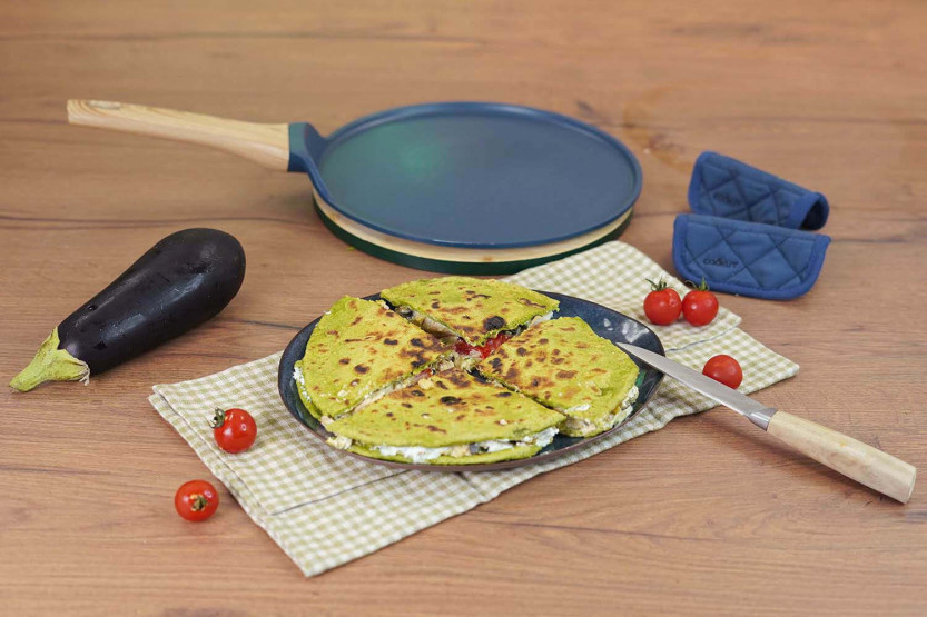 De ongelooflijke Cookut 28cm bakplaat en crêpepan