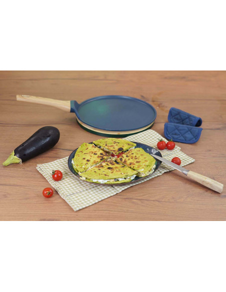 Uskomaton Cookut 28cm paistinpannu ja kreppipannu