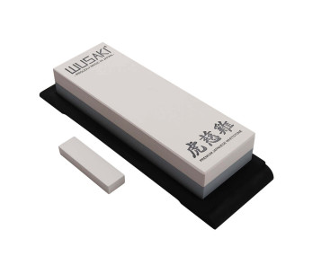 Pietra per affilare giapponese bifacciale in ceramica 240/1000 Wusaki di Suehiro