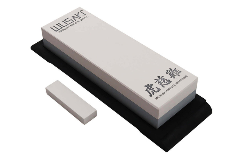 Japanse dubbelzijdige keramische slijpsteen 240/1000 Wusaki van Suehiro
