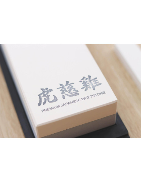 Piedra de afilar japonesa de cerámica de doble cara 240/1000 Wusaki de Suehiro