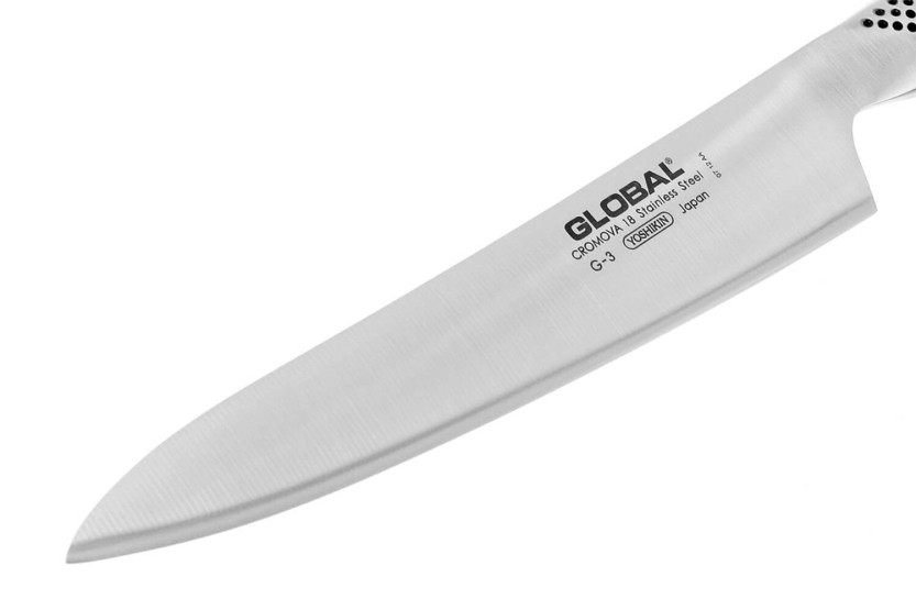 Global G313 ruostumattomasta teräksestä valmistettu 2-osainen japanilainen ruokailuvälinesarja.