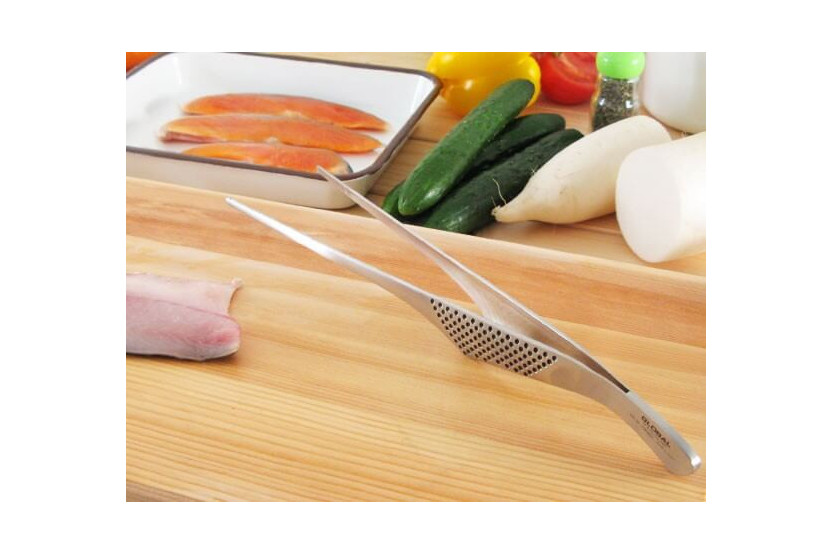 Global GS28 30cm ergonomisch geformte Servierzange des Kochs