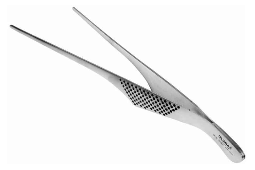 Global GS28 pinzas ergonómicas de chef para servir 30cm