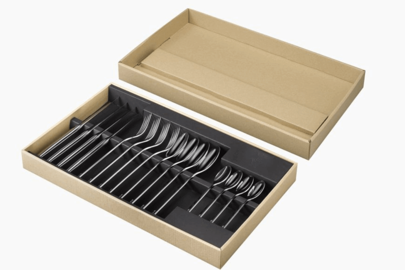 Opinel Perpétue Cubertería de acero inoxidable de 16 piezas