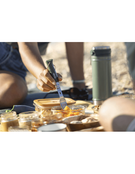 Accesorio Picnic Plus Opinel N°8 tenedor y cuchara con maletín