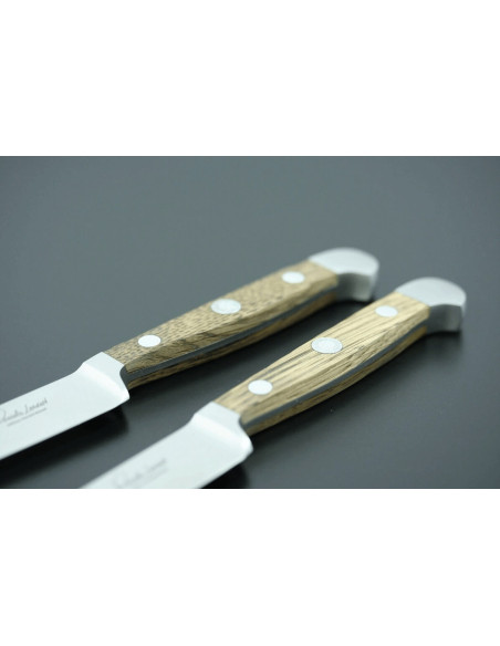 Güde Alpha Chêne Cuchillo de trinchar de acero forjado de 21 cm