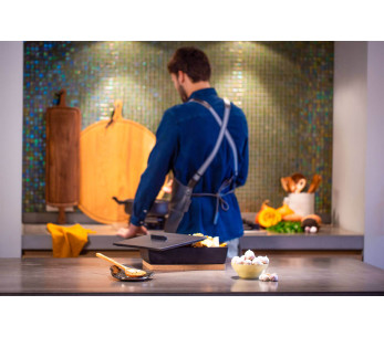 Grembiule da cucina in pelle con cinghie DutchDeluxes 2