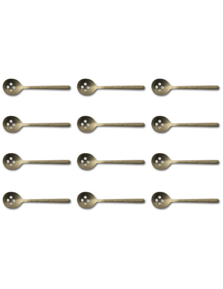 Set bestehend aus 12 Mokkalöffeln Culter Kodai 9,8cm