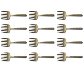 Set di 12 forchette per rastrellare Culter Kodai da 11,3 cm