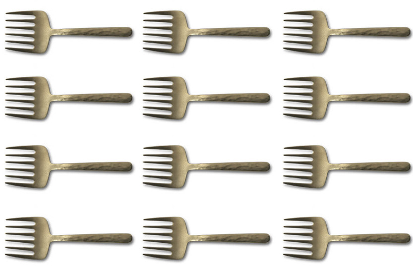 Set di 12 forchette per rastrellare Culter Kodai da 11,3 cm