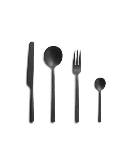 Culter Kodai Vintage Black 24-piece cutlery set