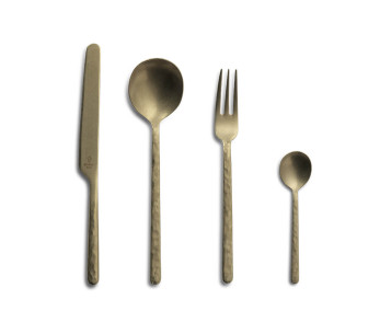 Culter Kodai Vintage Gold 24-delars köksutrustning