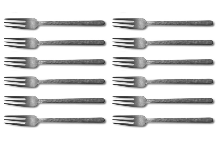 Juego de 12 tenedores de mesa Culter Kodai XL de 3 puntas 19,5cm