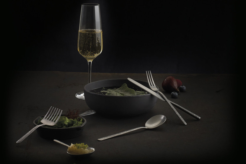 Set de 12 cucharas de mesa Culter Kodai XL 19cm