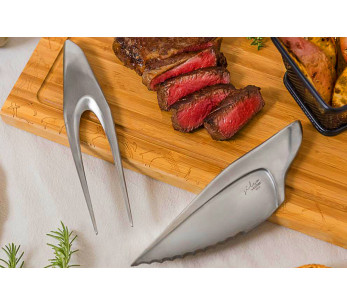 Culter Silex skärset kniv + gaffel 2