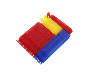 Juego de 10 clips para bolsas Westmark en PP multicolor 2