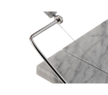 Marmeren voet met 2 extra roestvrijstalen draden 2