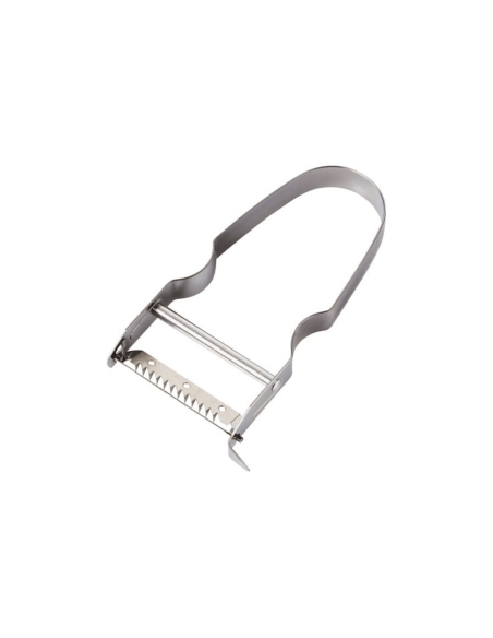 Schäler Castor Rasiermesser mit Julienne aus Edelstahl 11,5cm