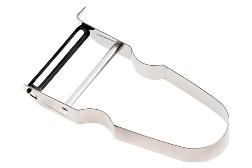 Castor stainless steel razor peeler 11.5cm