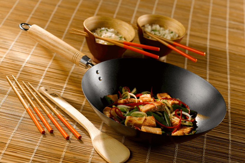 Dexam Be a wok star non-stick wok til 2 til 3 personer diameter 30 cm