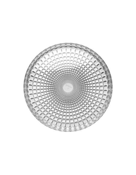 Guzzini Tiffany round transparent acrylic tray Ø35cm