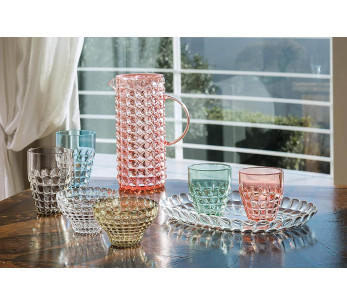 Guzzini Tiffany gjennomsiktig serveringsfat i akryl 45x31x4,5cm 2