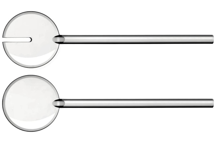 Servidores de salada em acrílico transparente Guzzini Tiffany 28cm